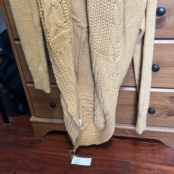 Long Yellow Cardigan - Picture 2 of 3